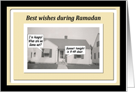 Ramadan wishes card
