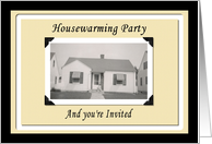 Housewarming Party card