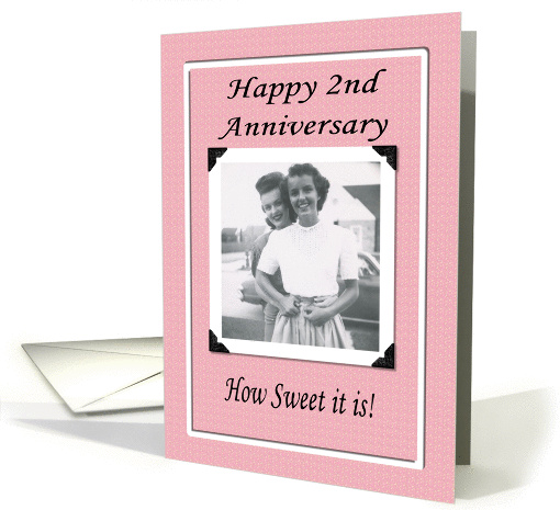 Lesbian Anniversary - 2nd card (237182)