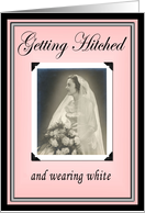 Wedding Invitation - Hick card