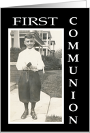 Communion Invitation card