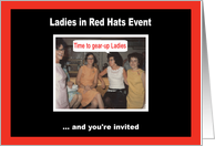 Red Hat Event Invitation card