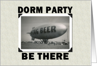 DORM PARTY card