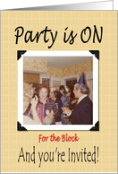 Block Party card