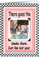 Smoke Alarm Birthday - Her card