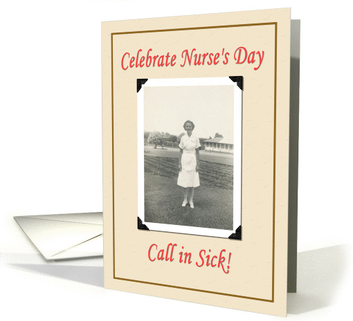 Nurses day- FUNNY card (382009)