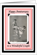 Anniversary - Lesbian Couple card