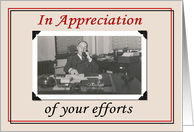Employee Appreciation card