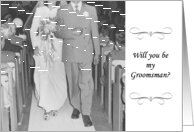 Be a Groomsman card