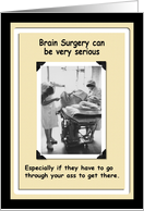 Brain Surgery - Congrats card