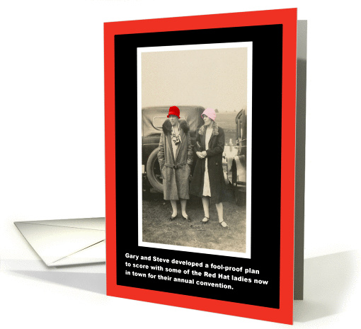 Red Hat Humor - Note card (391262)