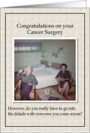 Cancer Surgery Congratulations card