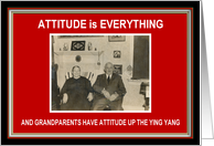 Grandparents Attitude - Easter card