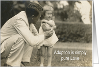 Adoption Congratulations card
