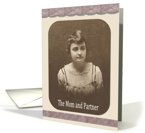 Partner on Mothers Day card (404630)