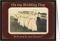 Will you be my Greeter? card