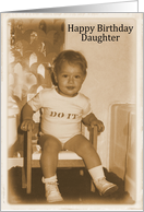 Daughter Birthday card