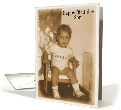 Son Birthday card (405388)