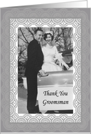 Thank You Groomsman card