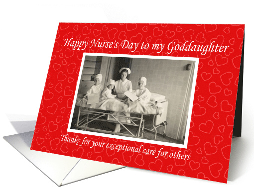 Happy Nurse's Day for Goddaughter card (413291)