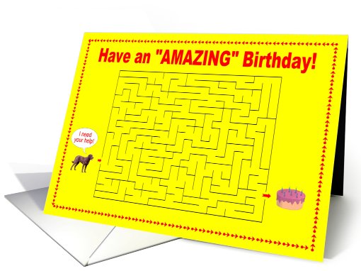AMAZING Birthday card (415660)
