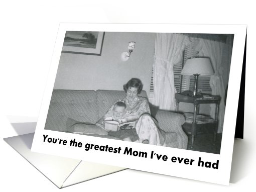 Mother's Day from Son card (416434)