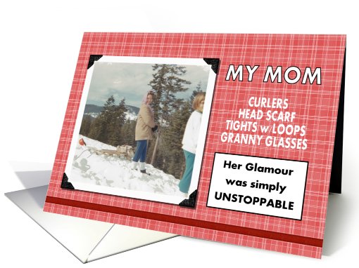 Glamour Mom card (416522)