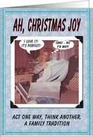 Christmas - Humor card