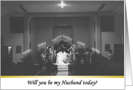 Be my Husband Today? card