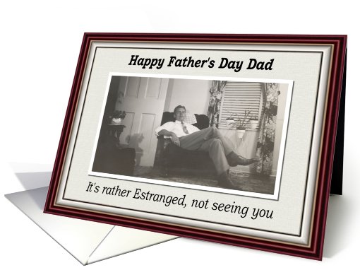 Father's Day - Estranged card (429130)
