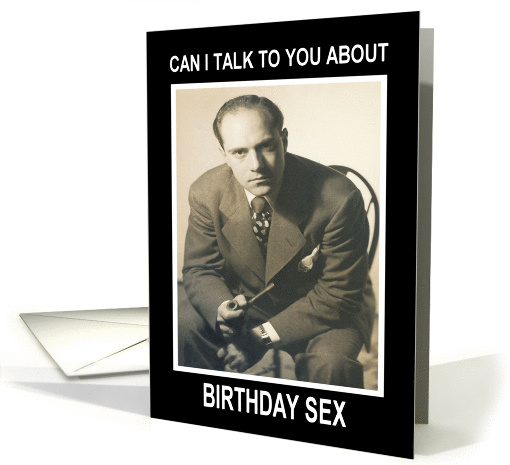 Birthday Sex for her - Retro Funny card (440207)