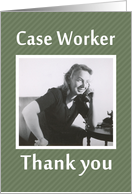 Case Worker Thank You - Retro card