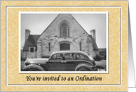 Ordination Invitation - General card