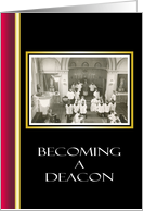 Deacon Ordination Invitation card