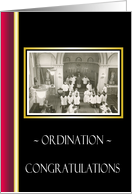 Ordination Congratulations card
