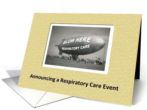 National Respiratory Care Announcement card (509587)