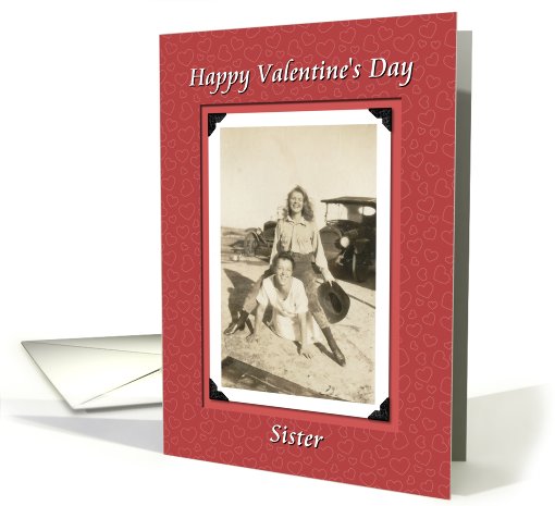 Valentine for Sister card (564092)