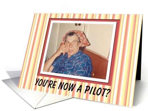 PILOT Congratulations - FUNNY card (564211)