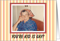 Coming out of closet for parent - FUNNY card