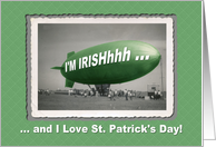 St. Patrick’s Day FUNNY card