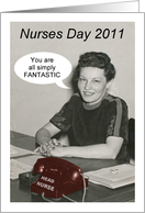 Nurses Day - FUNNY card