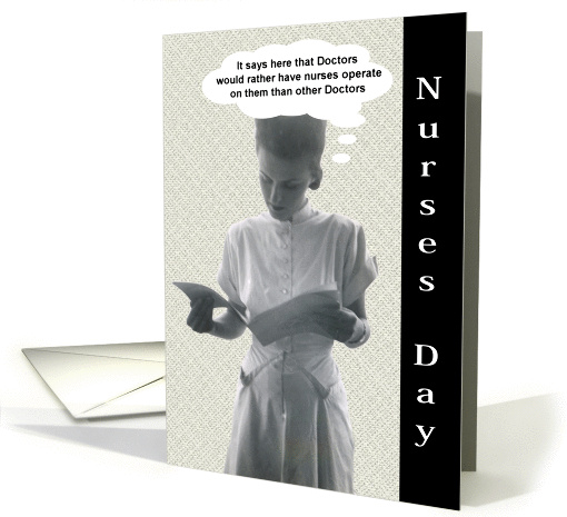 Nurses Day 2- FUNNY card (575834)