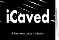 Bachelor Party invitation card