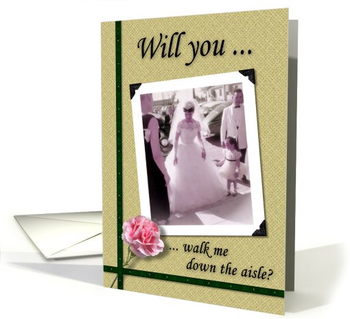 Brother, walk me down the aisle - Nostalgic card (753765)