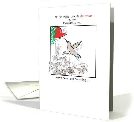 ISG On the 12th Day of Christmas card (489241)