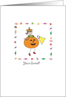 JHCC KIDZ Halloween Pumpkin card