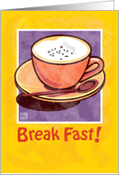 Invitation - Business Breakfast Meeting card
