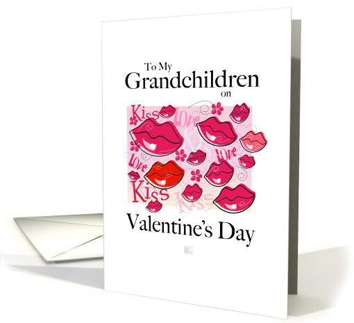 Valentine's Day -Grandchildren-Lips,Love,Kiss card (979053)