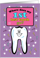 Occassions, First/ 1st Lost Tooth ? card