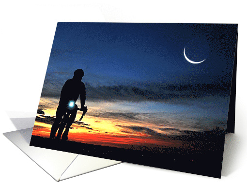 sunrise cycling card (291811)